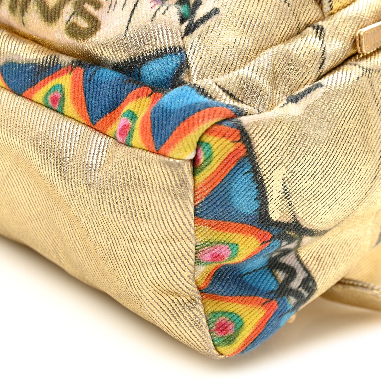 Chanel Graffiti Printed Canvas Street Spirit Backpack Multicolor 10 of 10