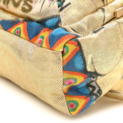 Chanel Graffiti Printed Canvas Street Spirit Backpack Multicolor 10 of 10