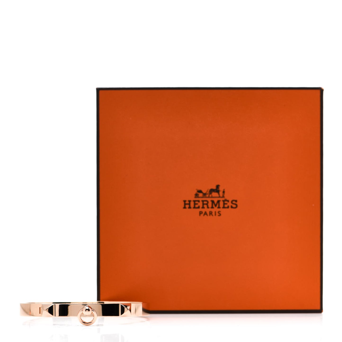 18K Rose Gold PM Collier De Chien Bracelet SH