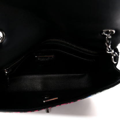 Chanel Sequin Logo Small Flap Ruthenium Multicolor 5 of 11