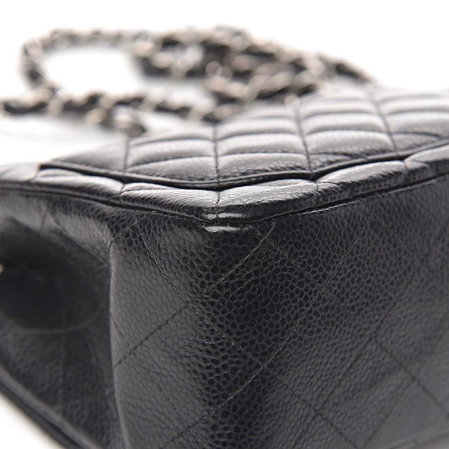 Chanel Caviar Quilted Mini Square Flap Black 10 of 12