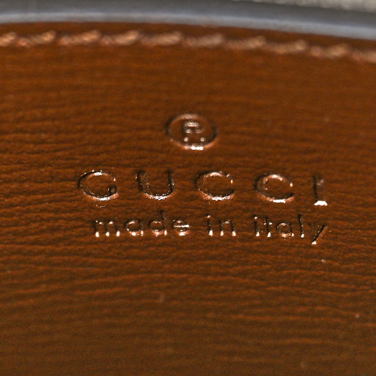 Gucci GG Supreme Monogram Azalea Calfskin Mini Retro Interlocking G Tote Bag Beige Ebony Brown Sugar 6 of 11
