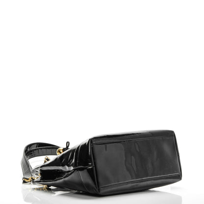 Chanel Patent CC Shoulder Bag Black 4 of 11