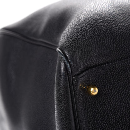 Chanel Caviar Timeless CC Duffel Bag Black 8 of 24