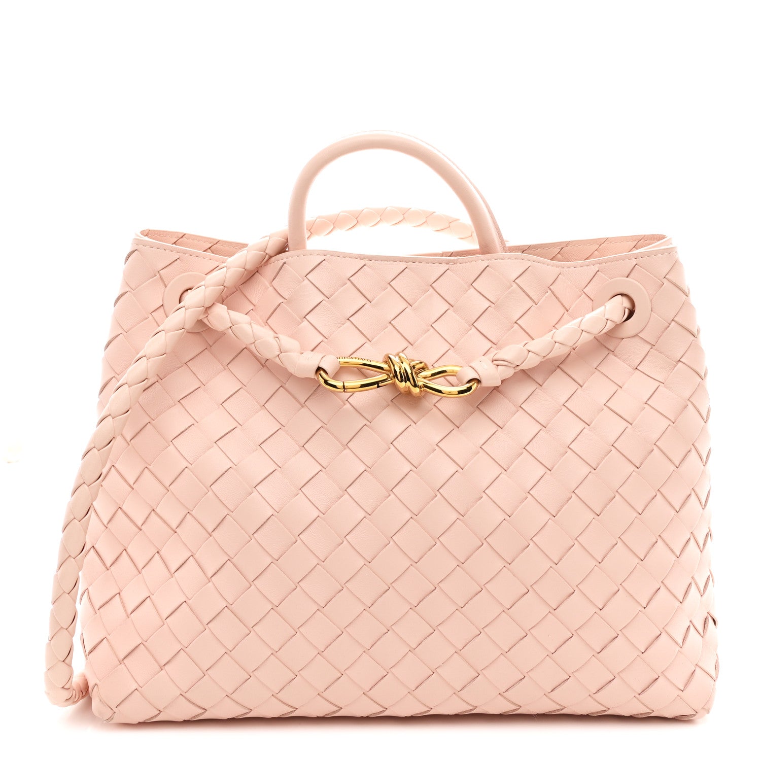 Bottega Veneta Nappa Intrecciato Medium Andiamo Shoulder Bag Cameo 1 of 10