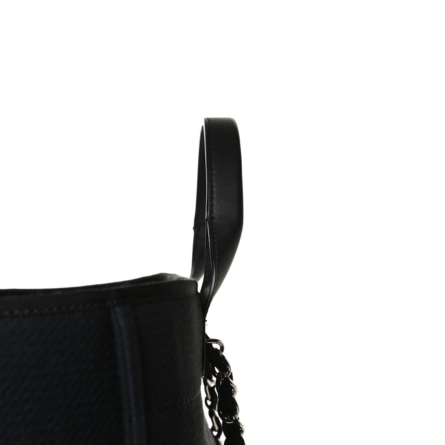 Chanel Mixed Fibers Large Deauville Tote Black 14 of 14