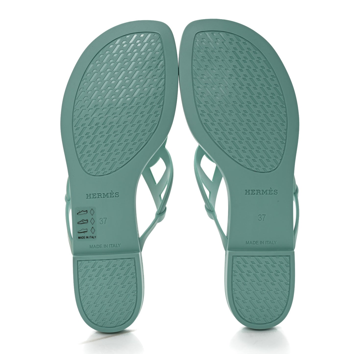 Rubber Womens Egerie Sandals 37 Vert Embrun