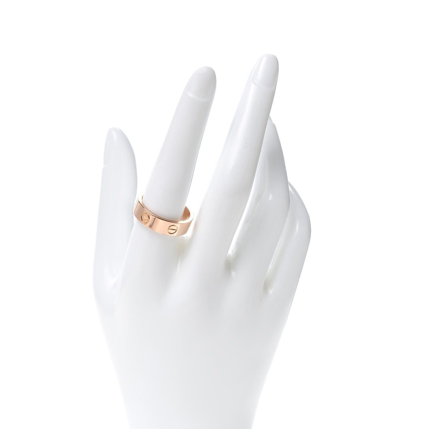 Cartier 18K Pink Gold 5.5mm LOVE Ring 60 9 2 of 4