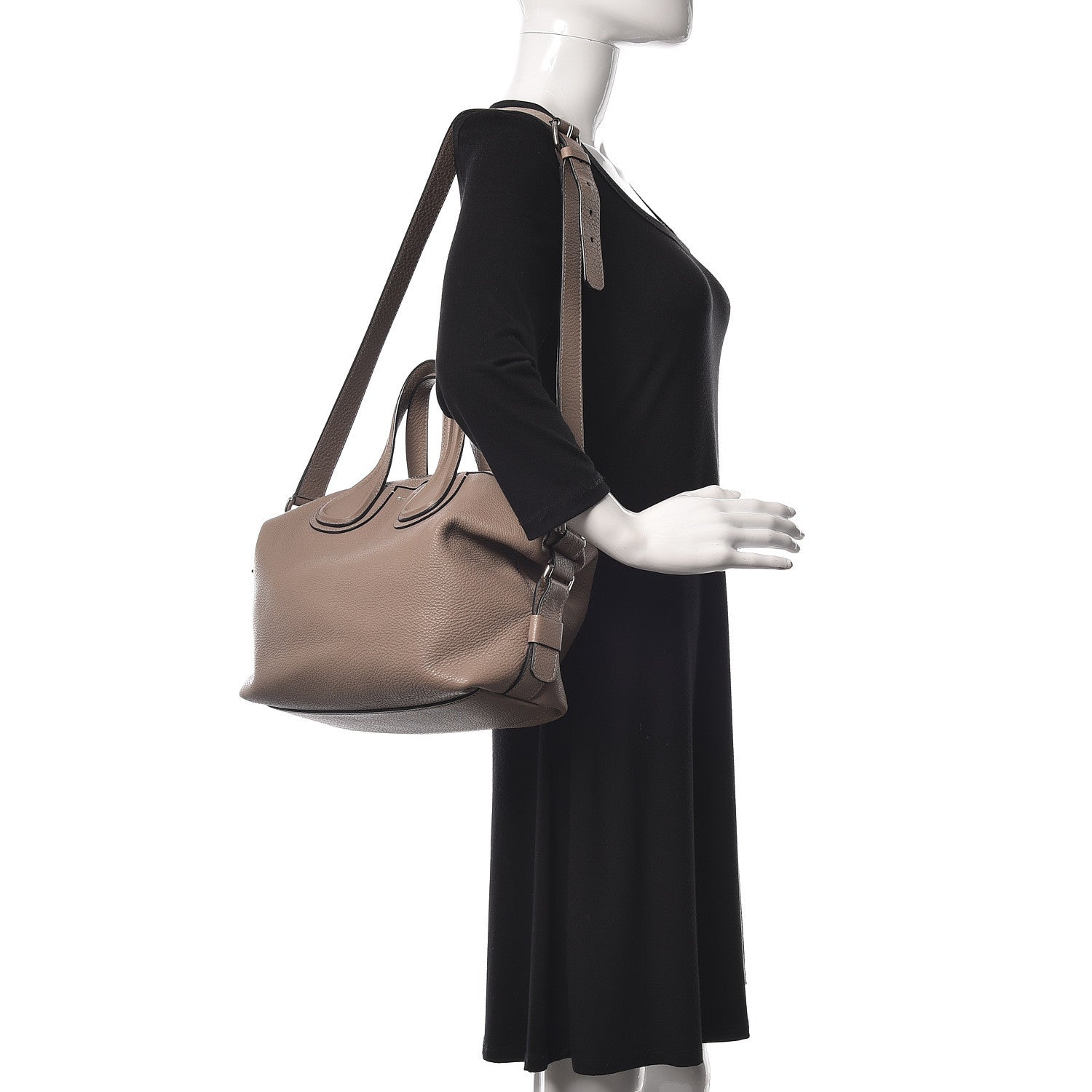 Givenchy Pebbled Calfskin Small Nightingale Mastic 2 of 16