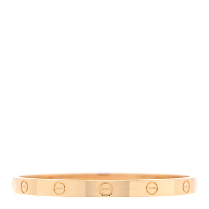 Cartier 18K Yellow Gold LOVE Bracelet 18 1 of 8