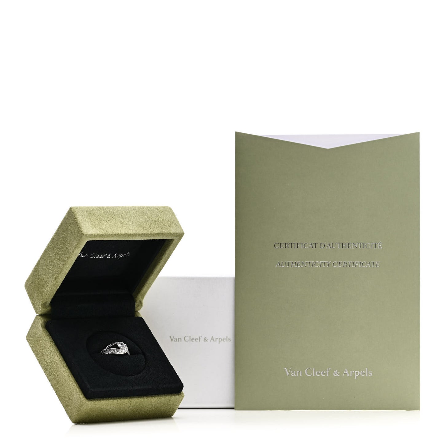 Platinum Diamond .30ct Couture Solitaire Ring 50 5.25