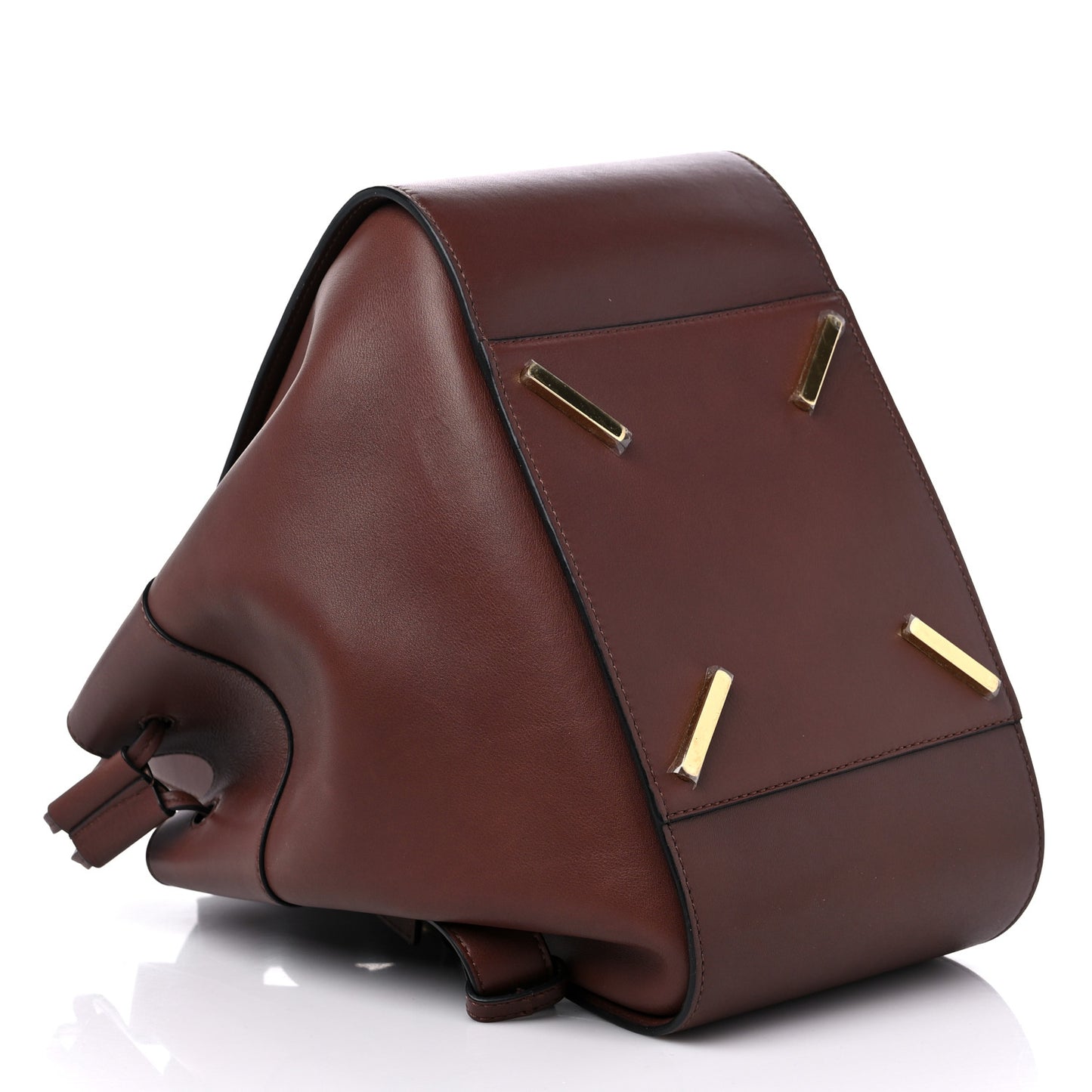 Calfskin Medium Hammock Shoulder Bag Brunette