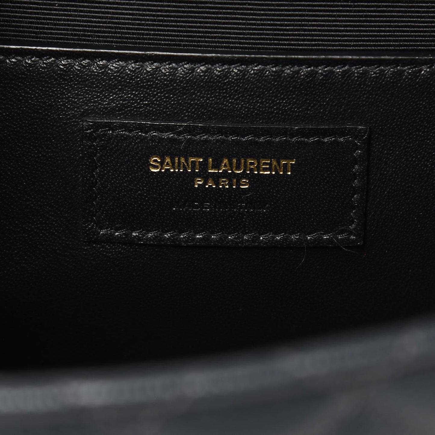 Grain De Poudre Textured Mixed Matelasse Triquilt Medium Monogram Satchel Dark Smog