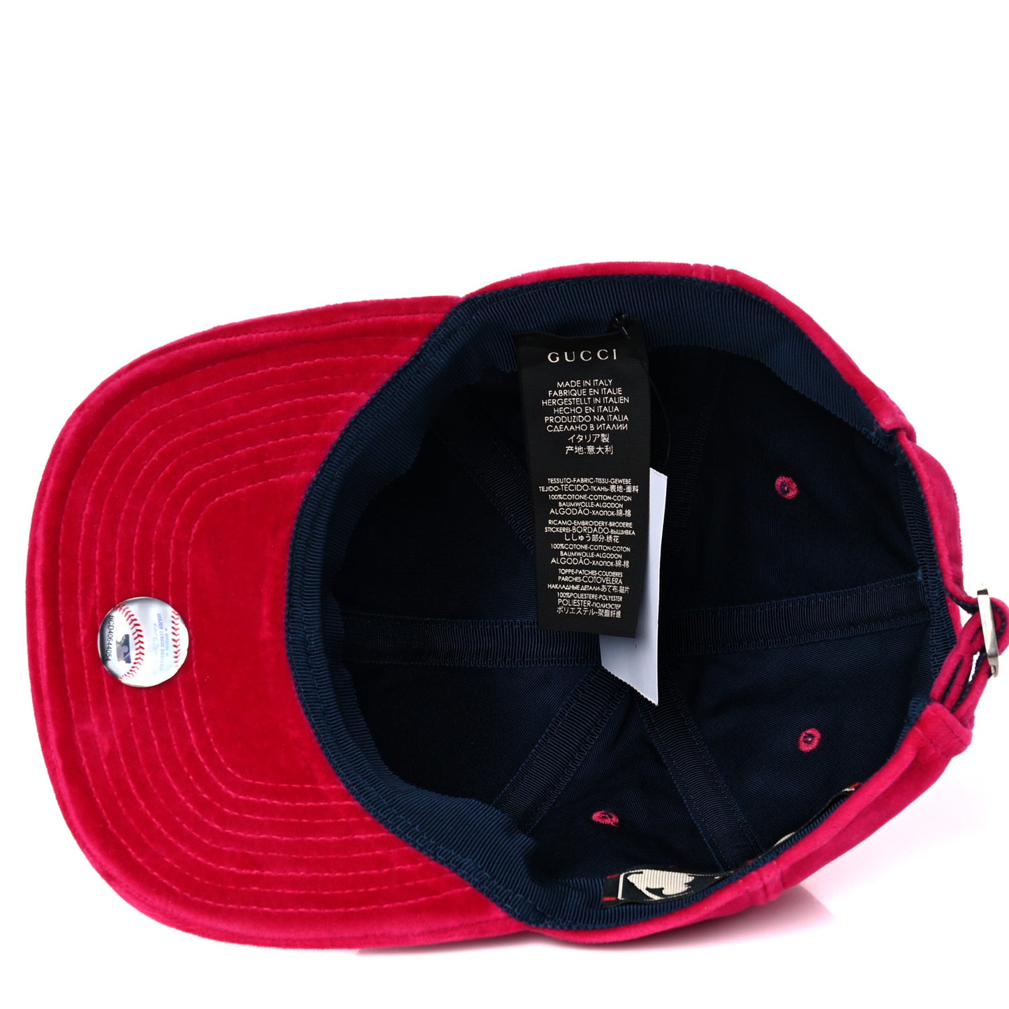 X MLB Velvet NY Yankees Baseball Hat 55-59 Pink