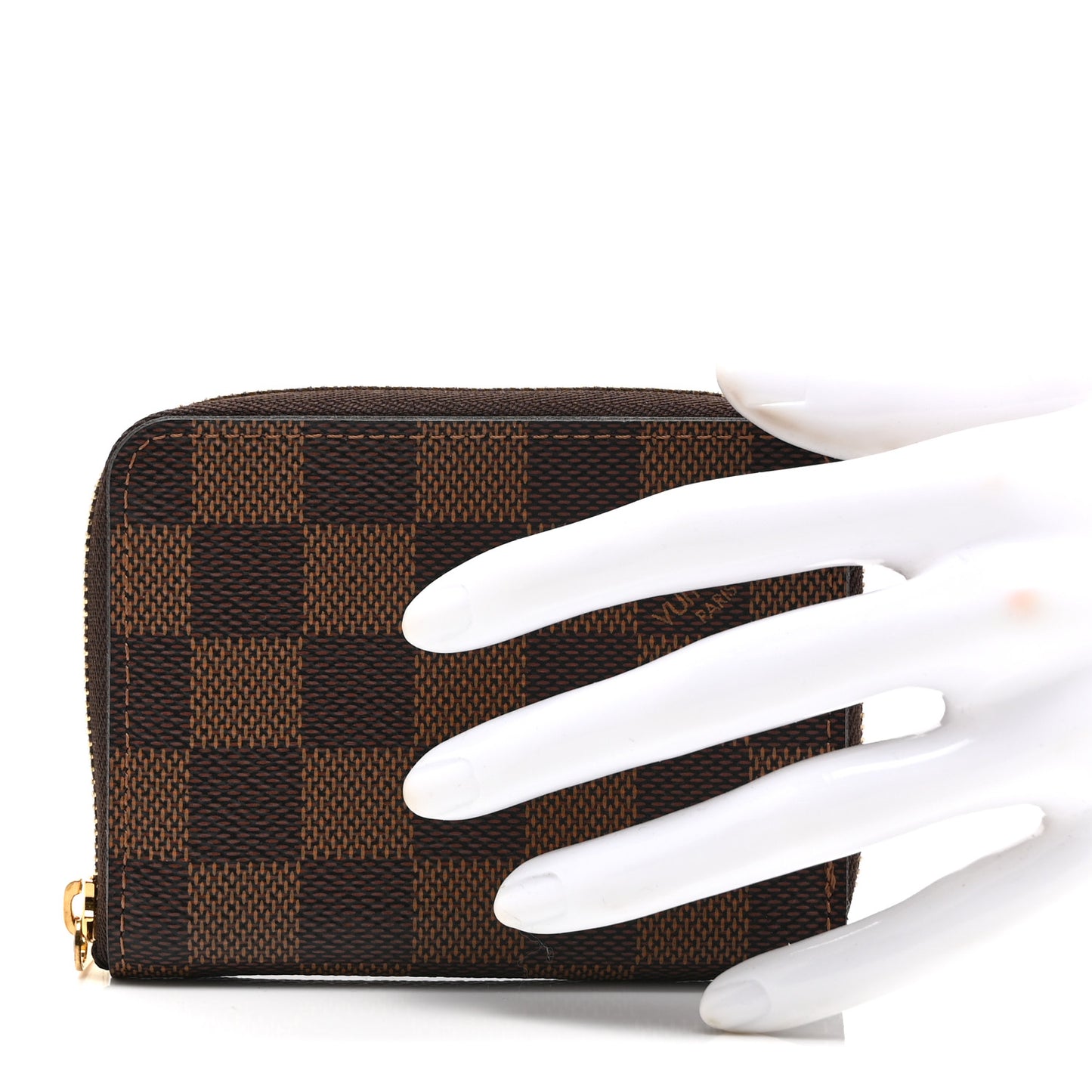 Damier Ebene Zippy Coin Purse