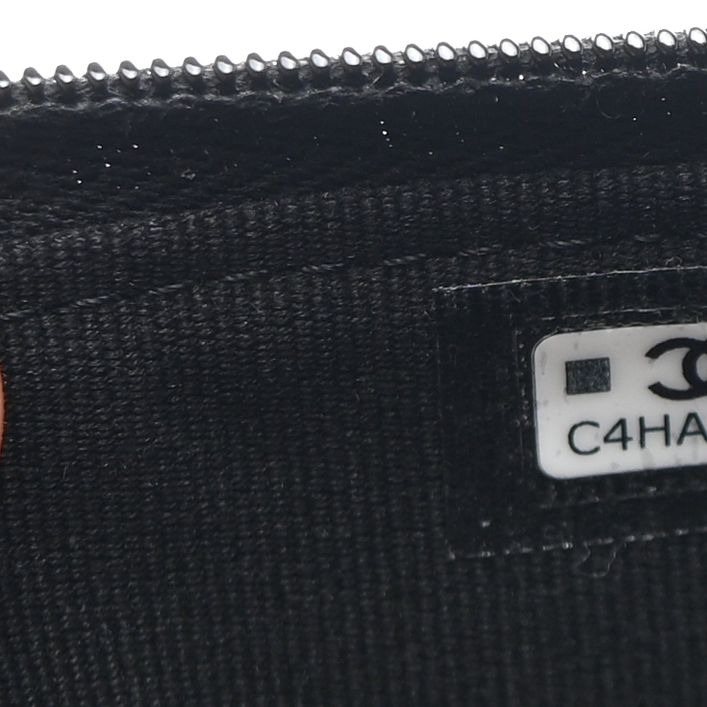 Caviar Quilted Flap Phone Holder With Chain Black