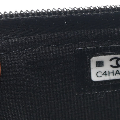Chanel Caviar Quilted Flap Phone Holder With Chain Black 8 of 12