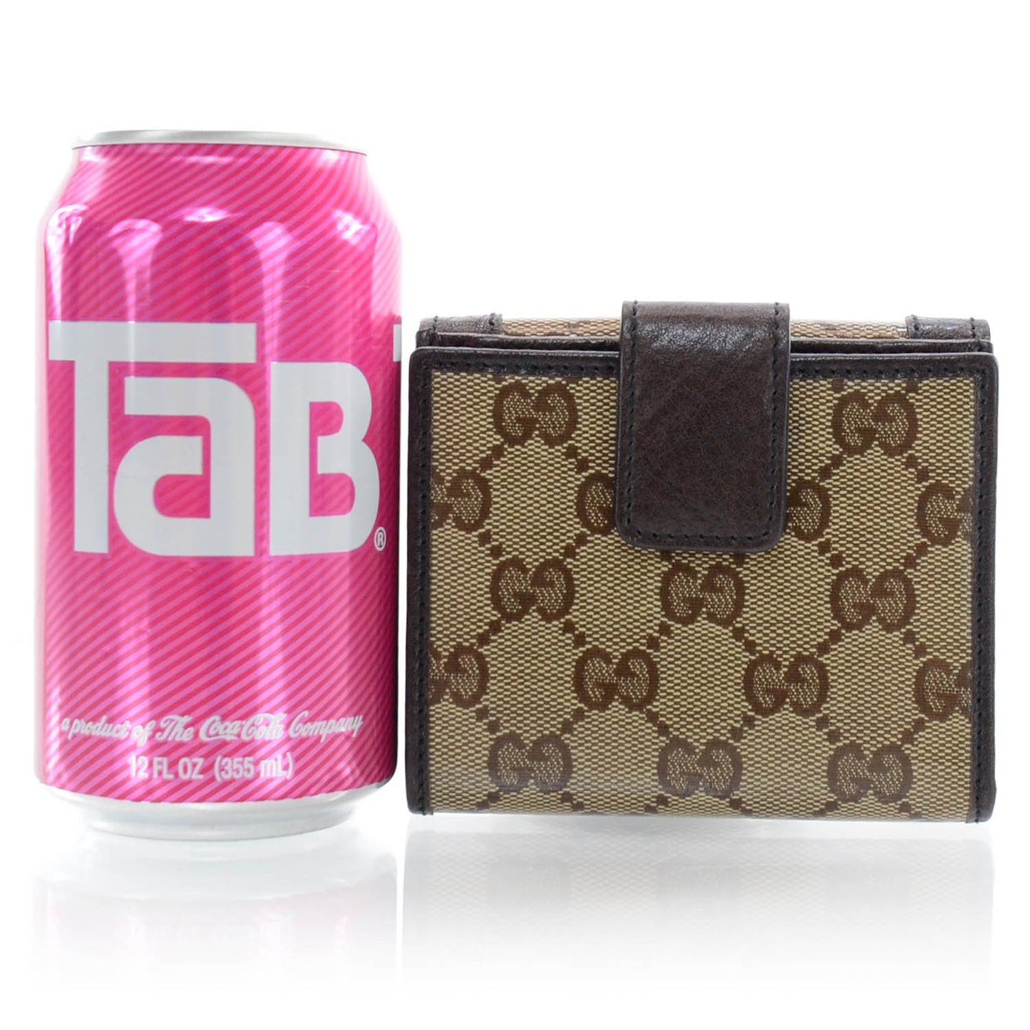 Crystal Monogram French Flap Babouska Wallet
