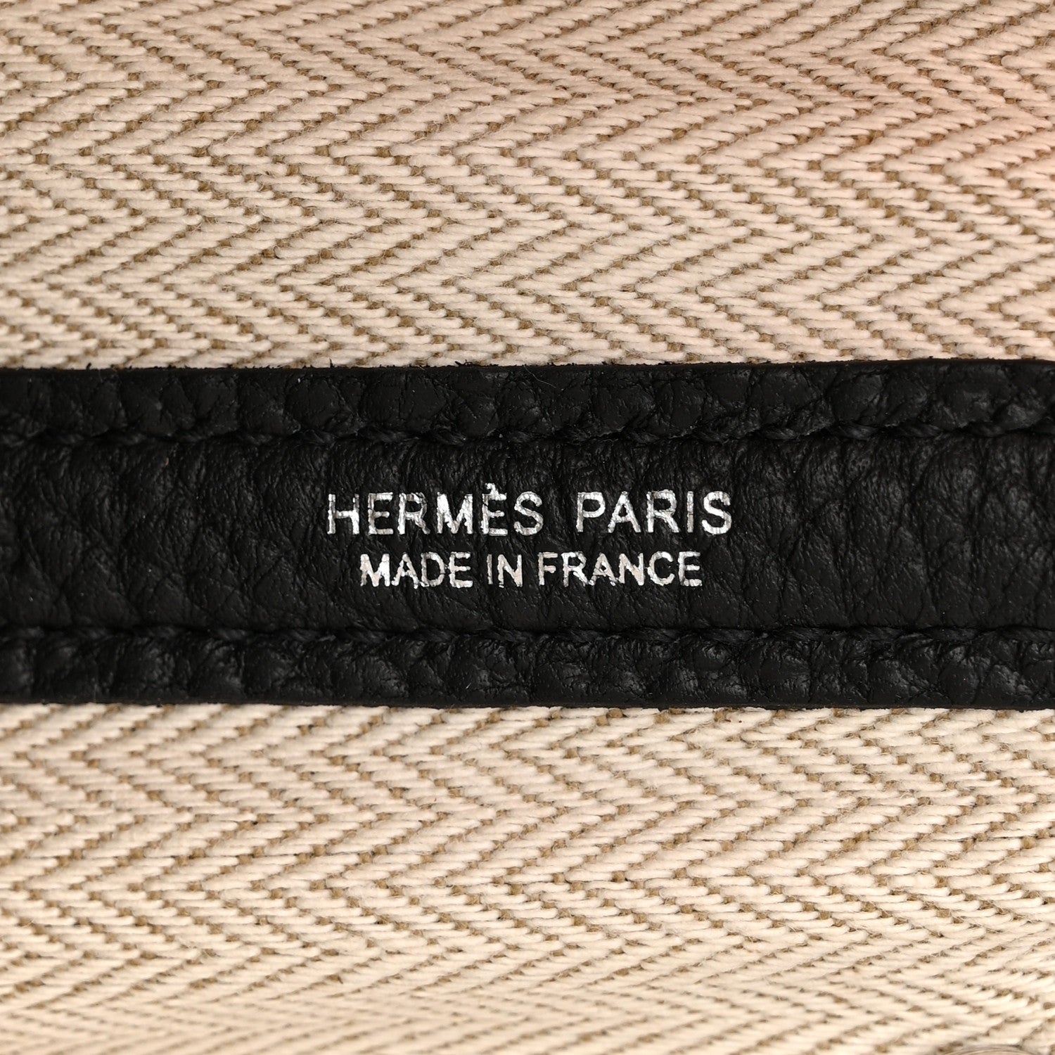Hermes Negonda Garden Party 30 TPM Black 6 of 11