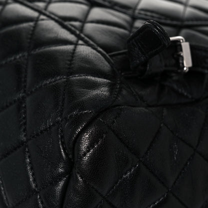 Chanel Calfskin Quilted Large Urban Spirit Backpack Black 12 of 13