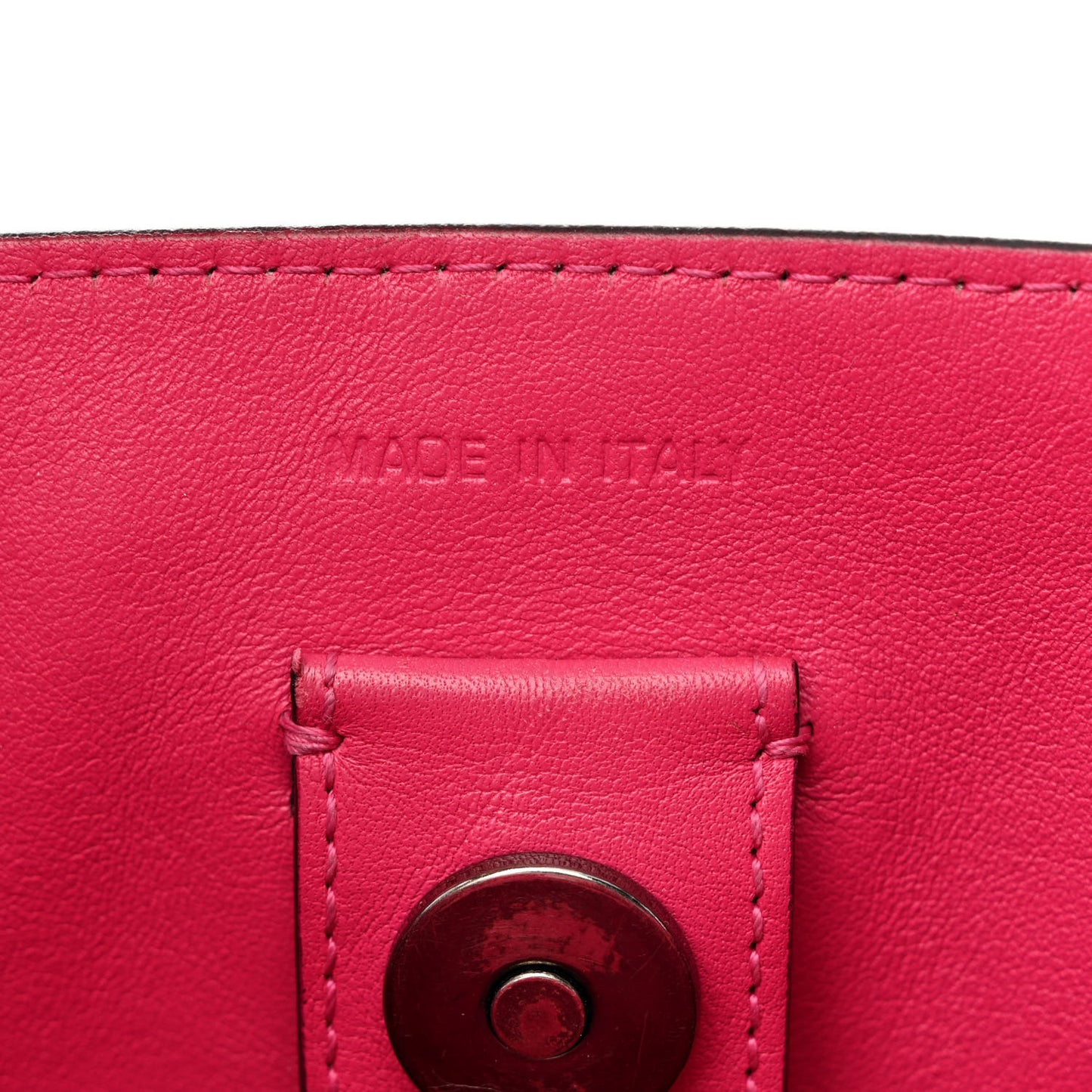 Smooth Calfskin Large Diorissimo Tote Black Rose Indien