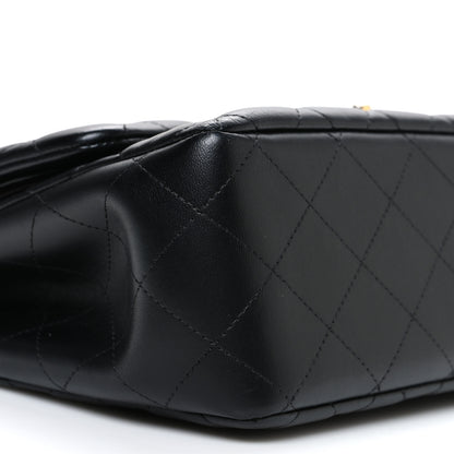 Chanel Lambskin Quilted Jumbo Double Flap Black 8 of 9