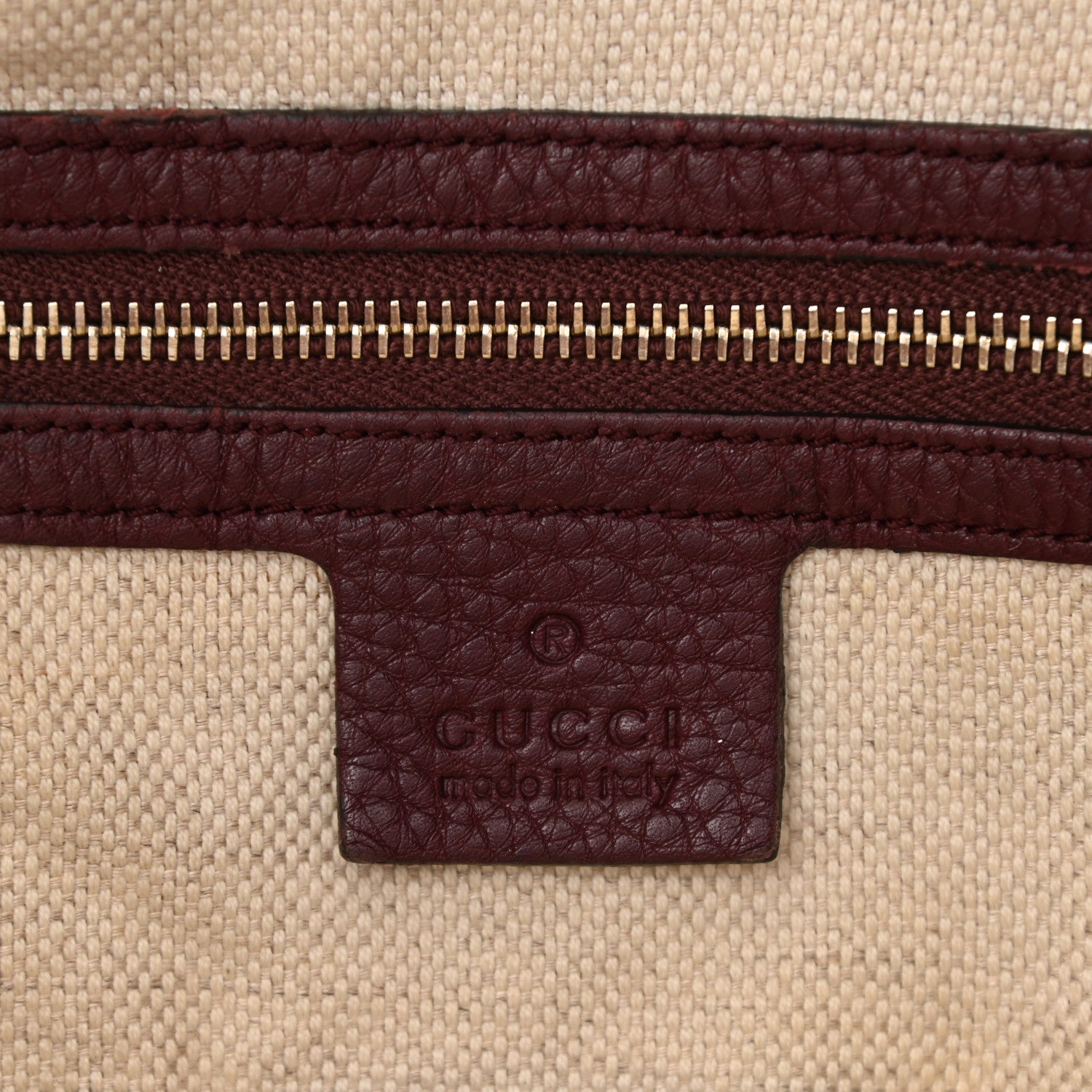 Gucci Monogram Medium Diana Bamboo Shoulder Bag Dark Purple 6 of 18