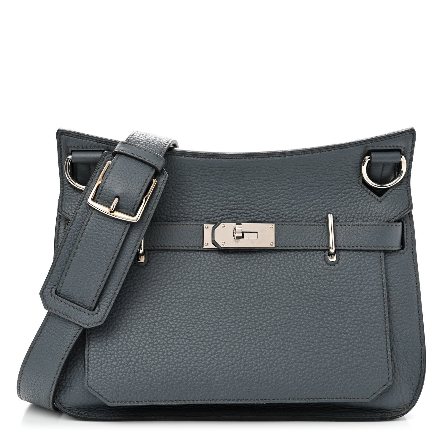 Hermes Taurillon Clemence Jypsiere 31 Bleu Ocean 1 of 17