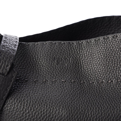 Fendi Cuoio Romano Selleria Large Anna Bucket Bag Asfalto 9 of 11