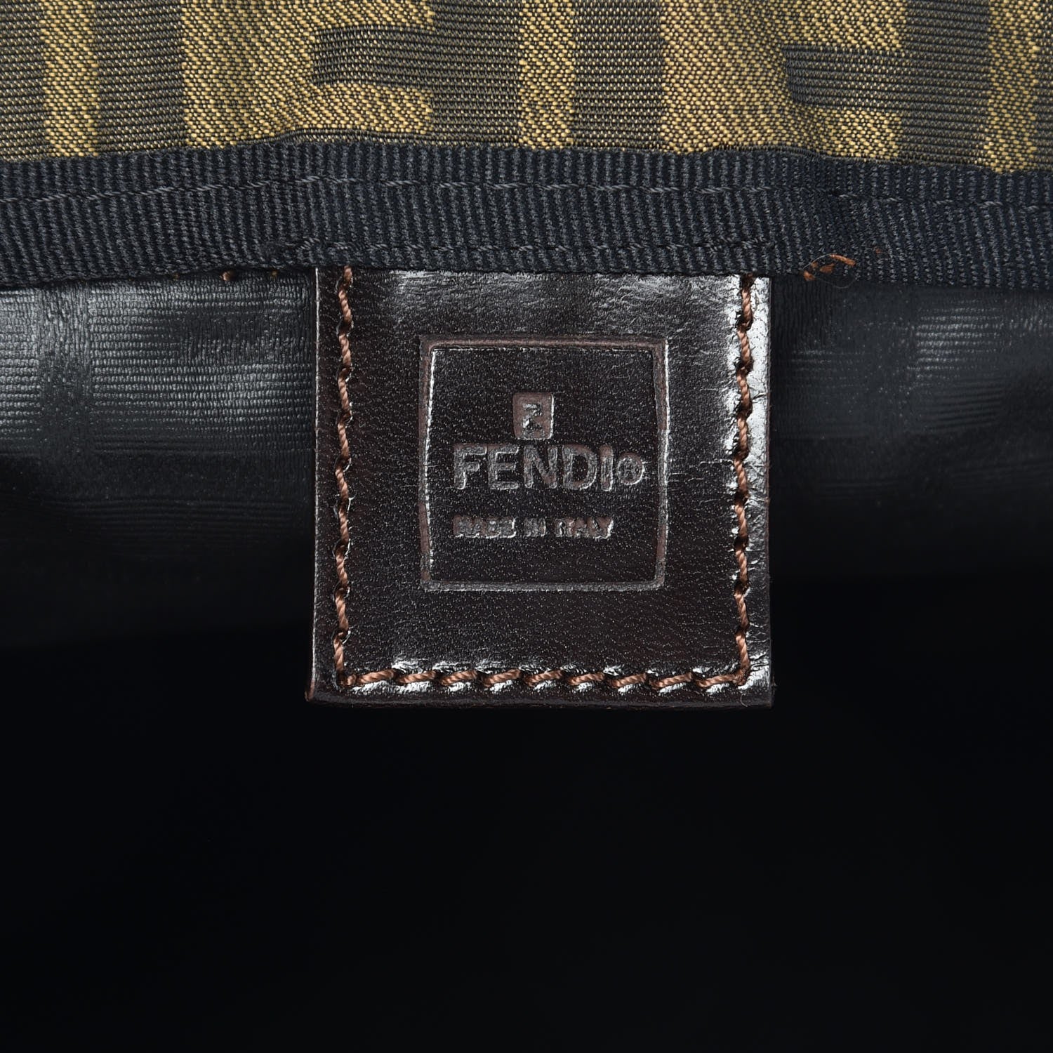 Fendi Zucca Shopper Tote Tobacco 6 of 12