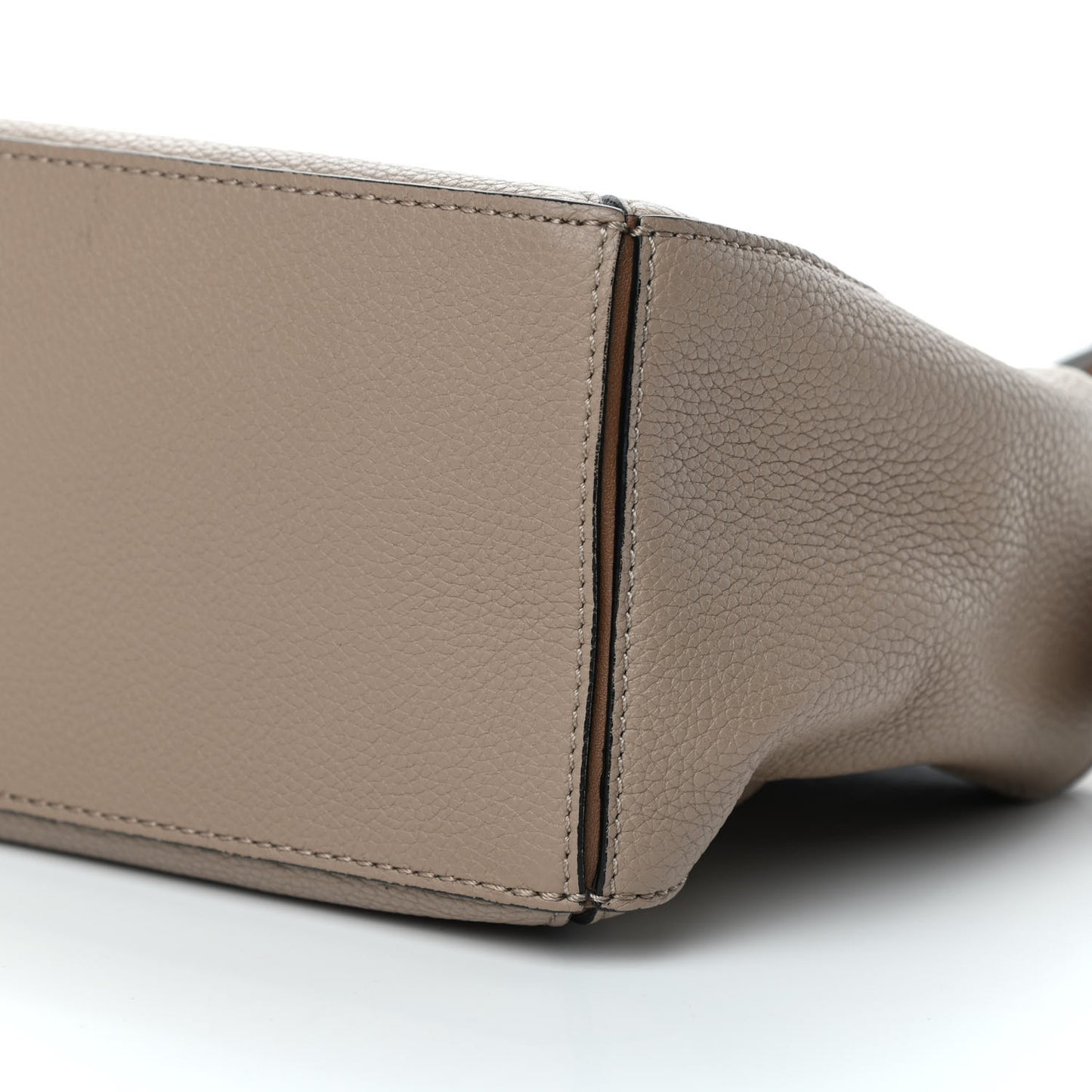 Grained Calfskin Small Puzzle Bag Sand Mink