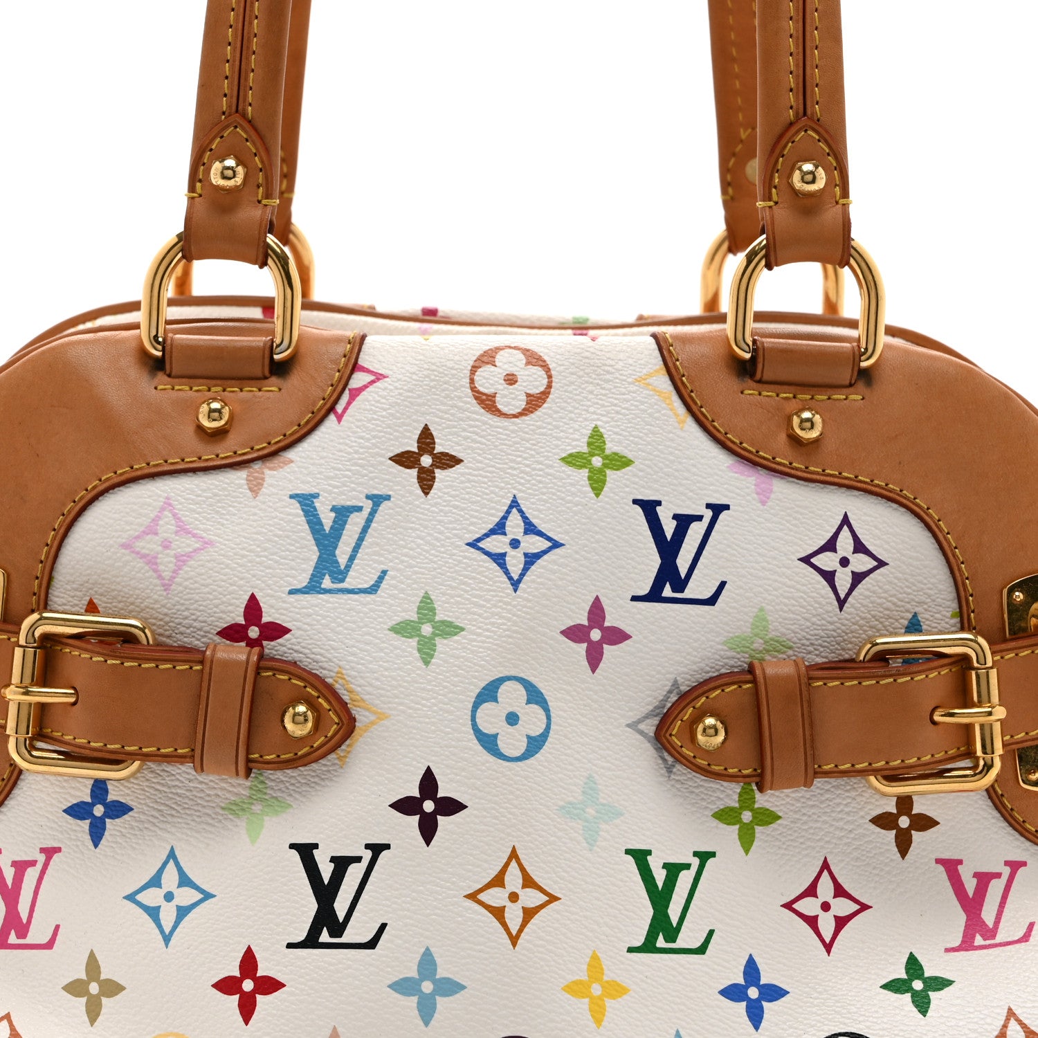 Louis Vuitton Monogram Multicolor Claudia White 8 of 15
