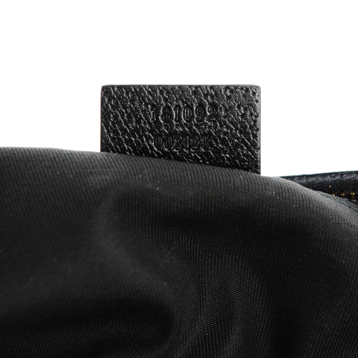Gucci Monogram Web Medium Half Moon Hobo Black 7 of 7