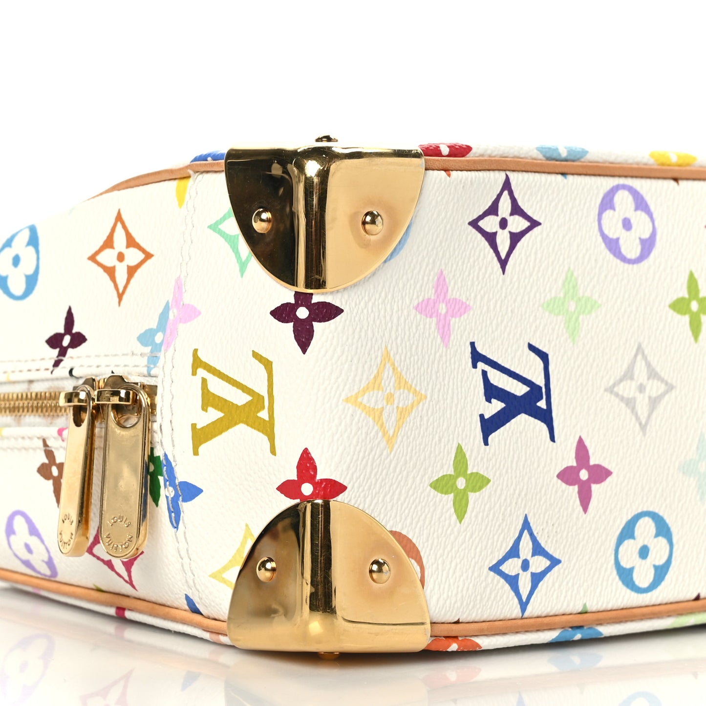 Monogram Multicolor Trouville White