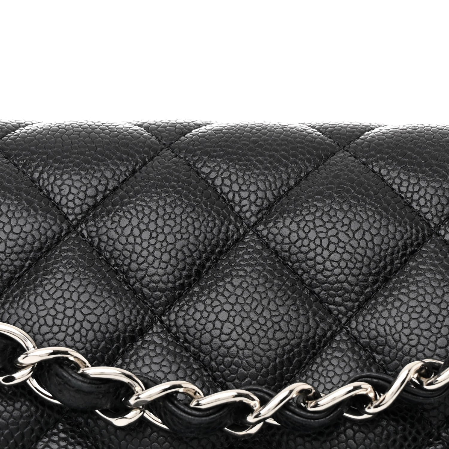 Chanel Caviar Quilted Maxi Double Flap Black 8 of 11