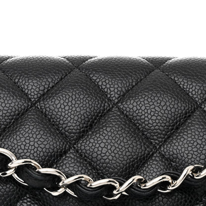 Chanel Caviar Quilted Maxi Double Flap Black 8 of 11