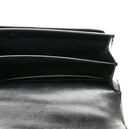Saint Laurent Calfskin Medium Monogram Sunset Black 5 of 9