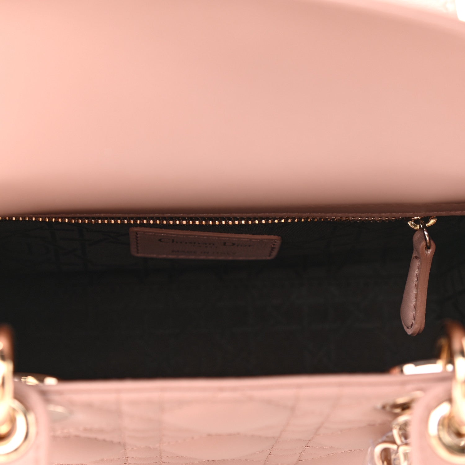 Christian Dior Lambskin Cannage Small My ABCDior Fard 4 of 10