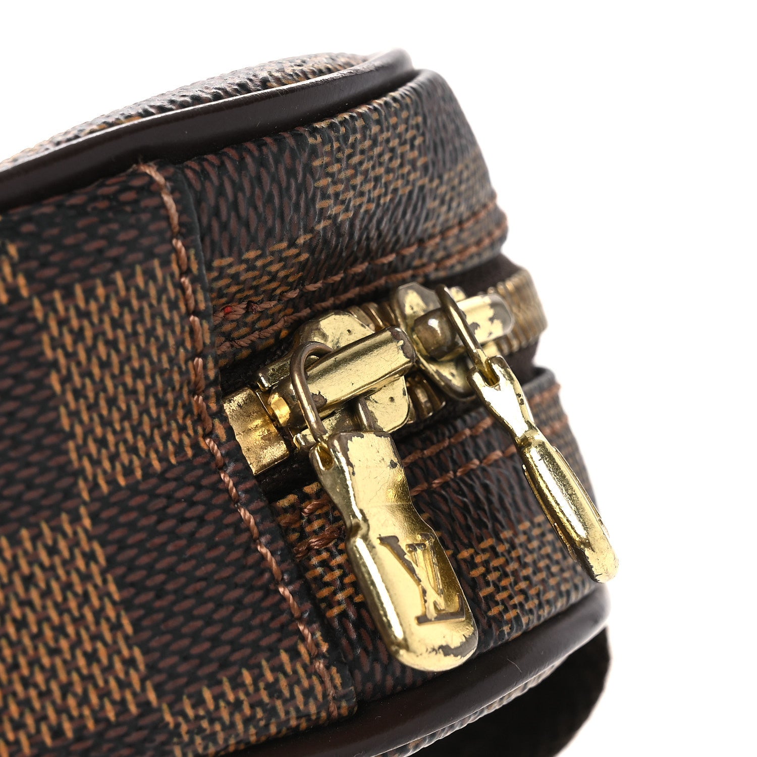 Louis Vuitton Damier Ebene Pochette Gange 10 of 13