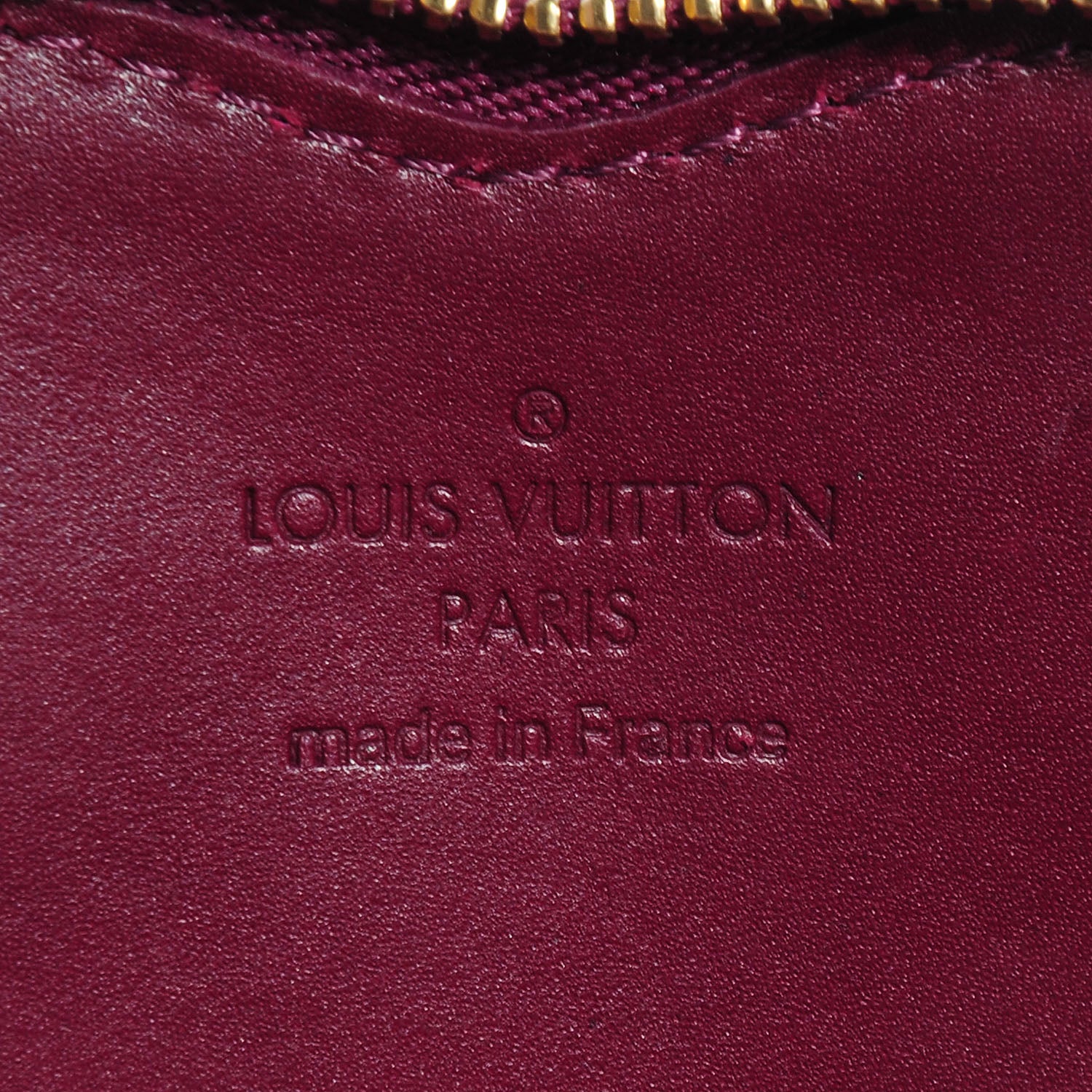 Louis Vuitton Vernis Heart Coin Purse Violet 6 of 7