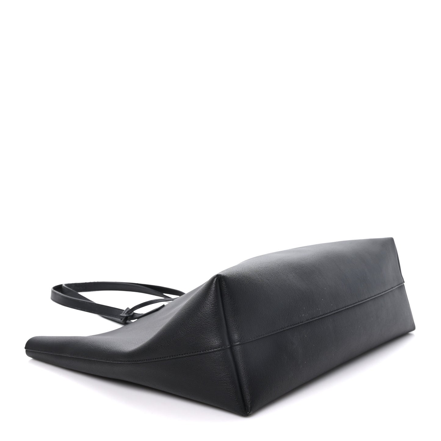 Calfskin Large Shopping Tote Black
