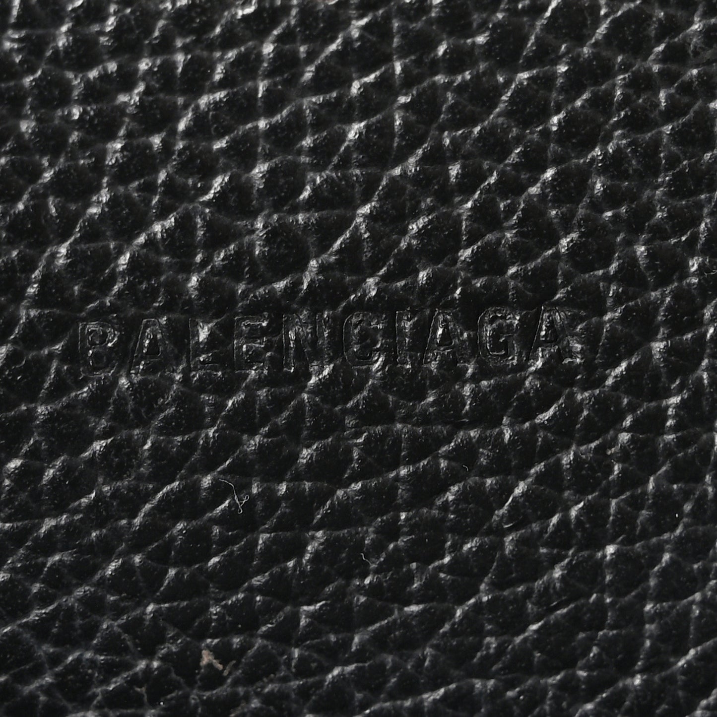 Grained Calfskin Neo Classic Black Hardware Mini City Black