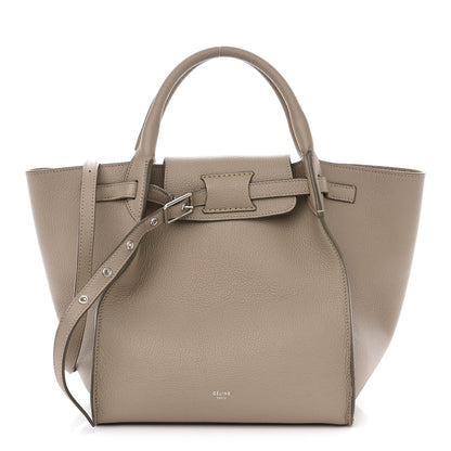 Celine Supple Grained Calfskin Small Big Bag Light Taupe 1 of 12