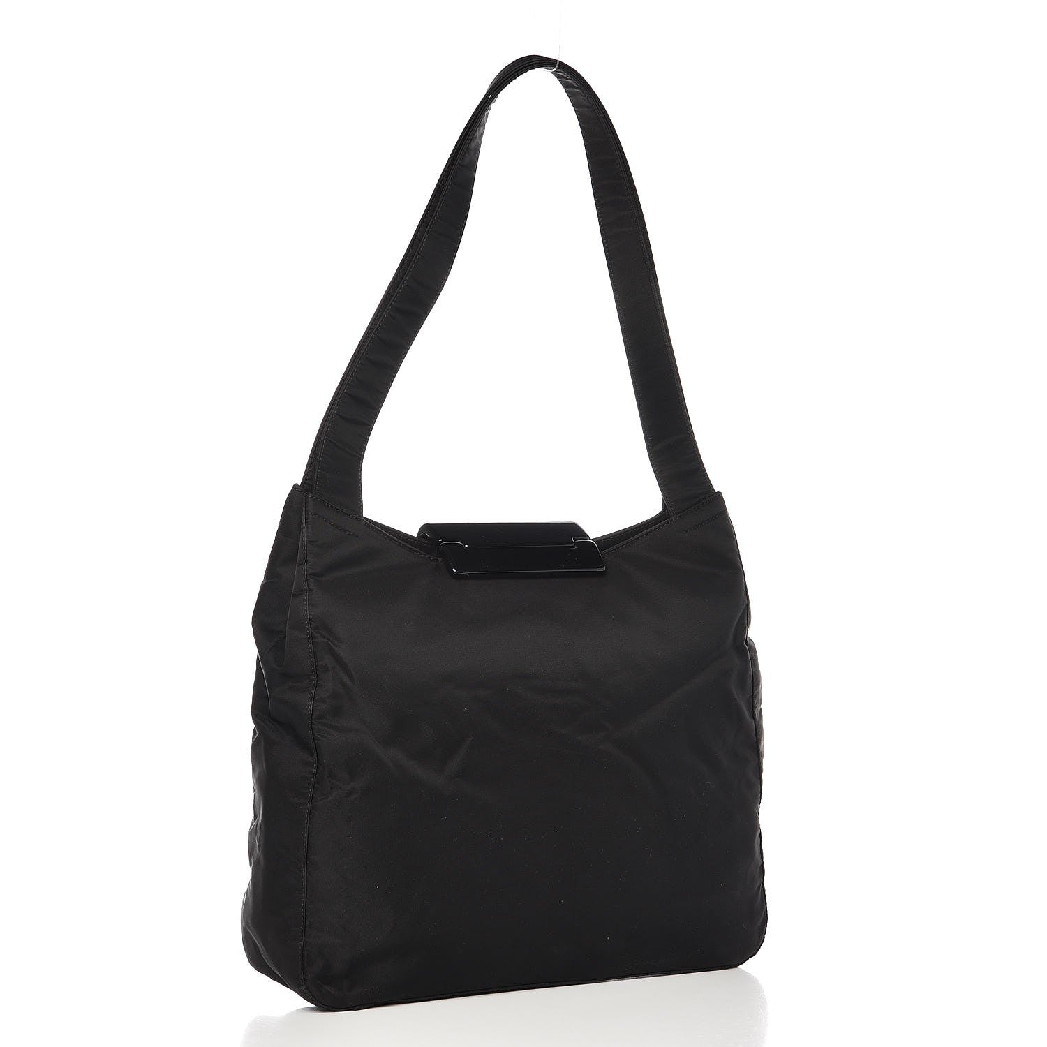 Prada Tessuto Nylon Shoulder Bag Nero Black 3 of 10