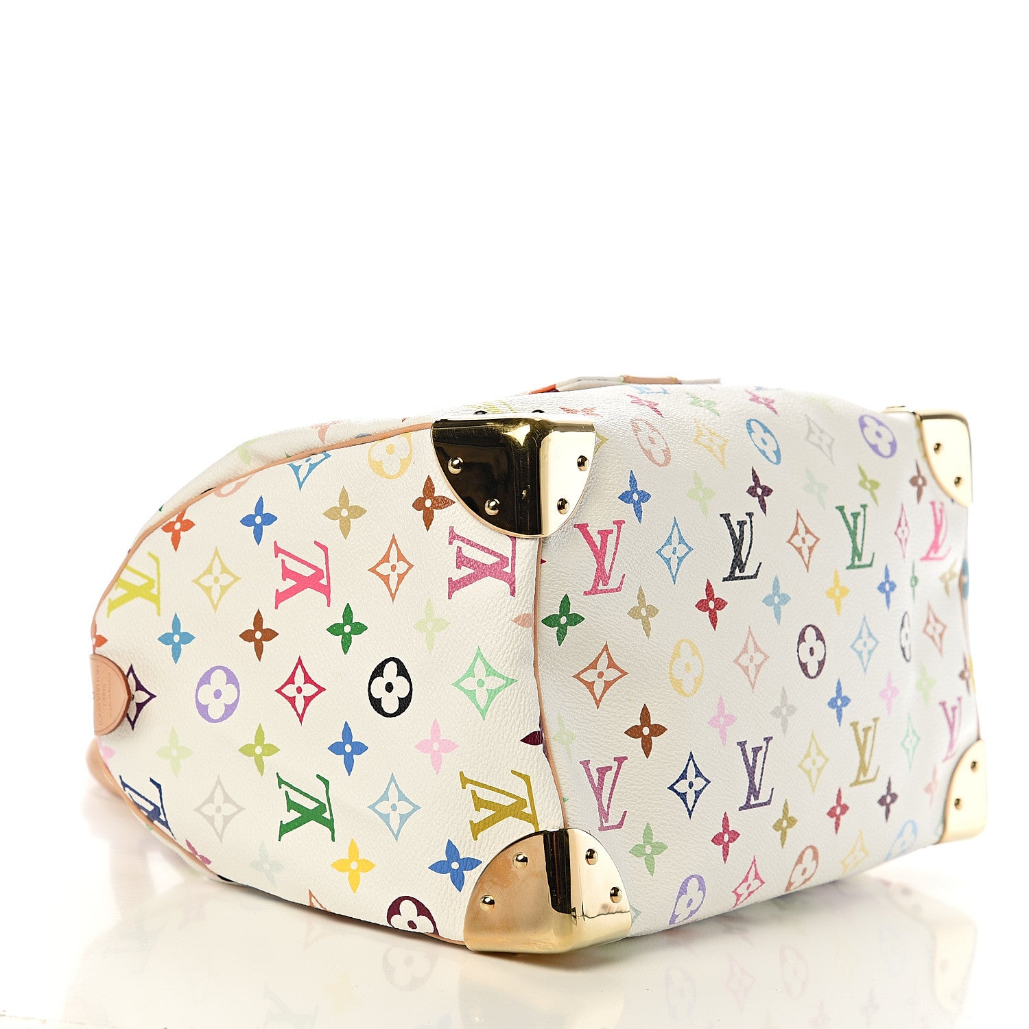 Louis Vuitton Monogram Multicolor Speedy 30 White 3 of 8