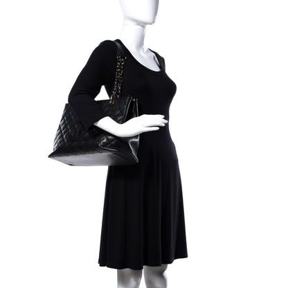 Chanel Caviar Quilted Grand Shopping Tote GST Black 2 of 18