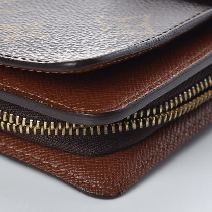 Louis Vuitton Monogram Zipped Papers Wallet 6 of 8