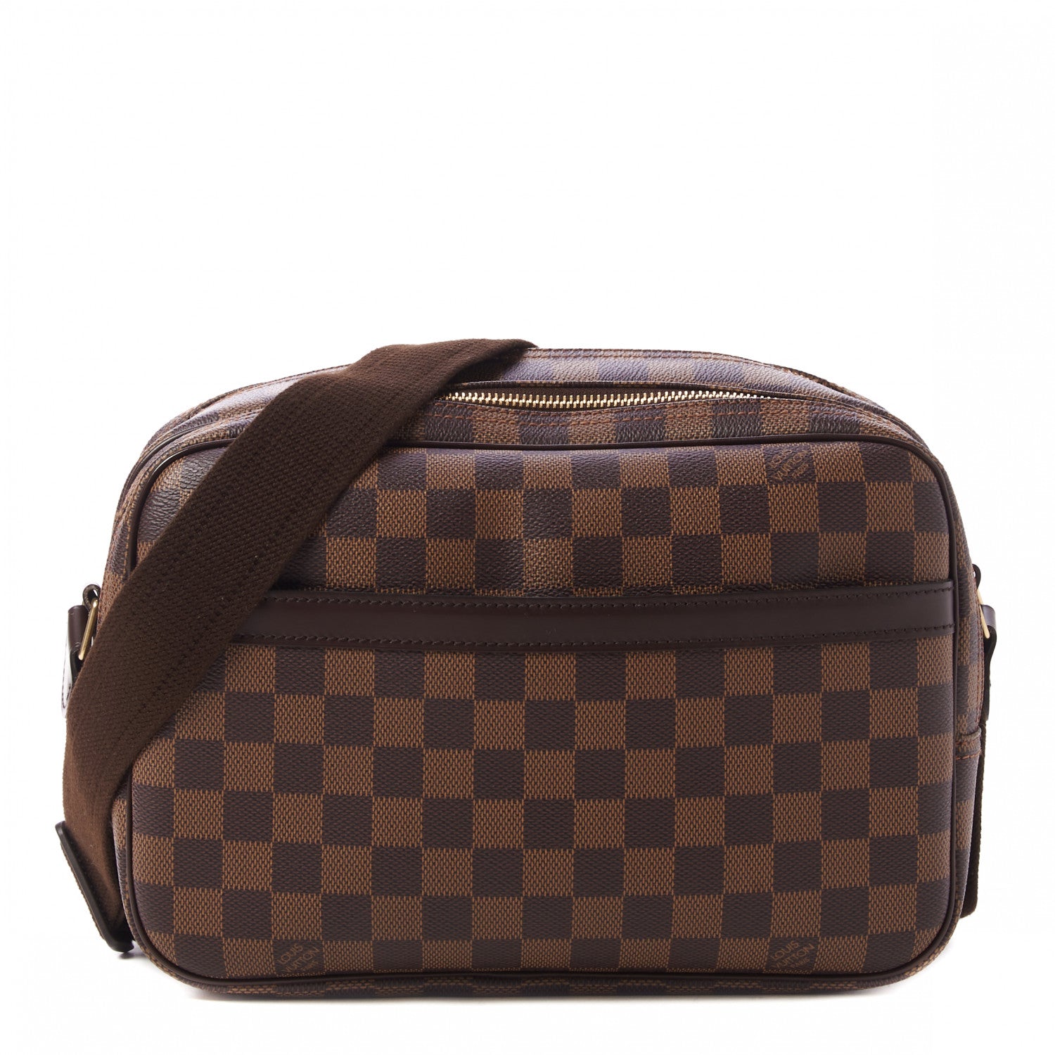 Louis Vuitton Damier Ebene Reporter PM 1 of 9