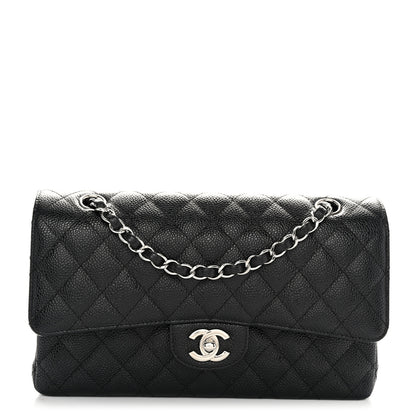 Chanel Caviar Quilted Medium Double Flap Black 1 of 10