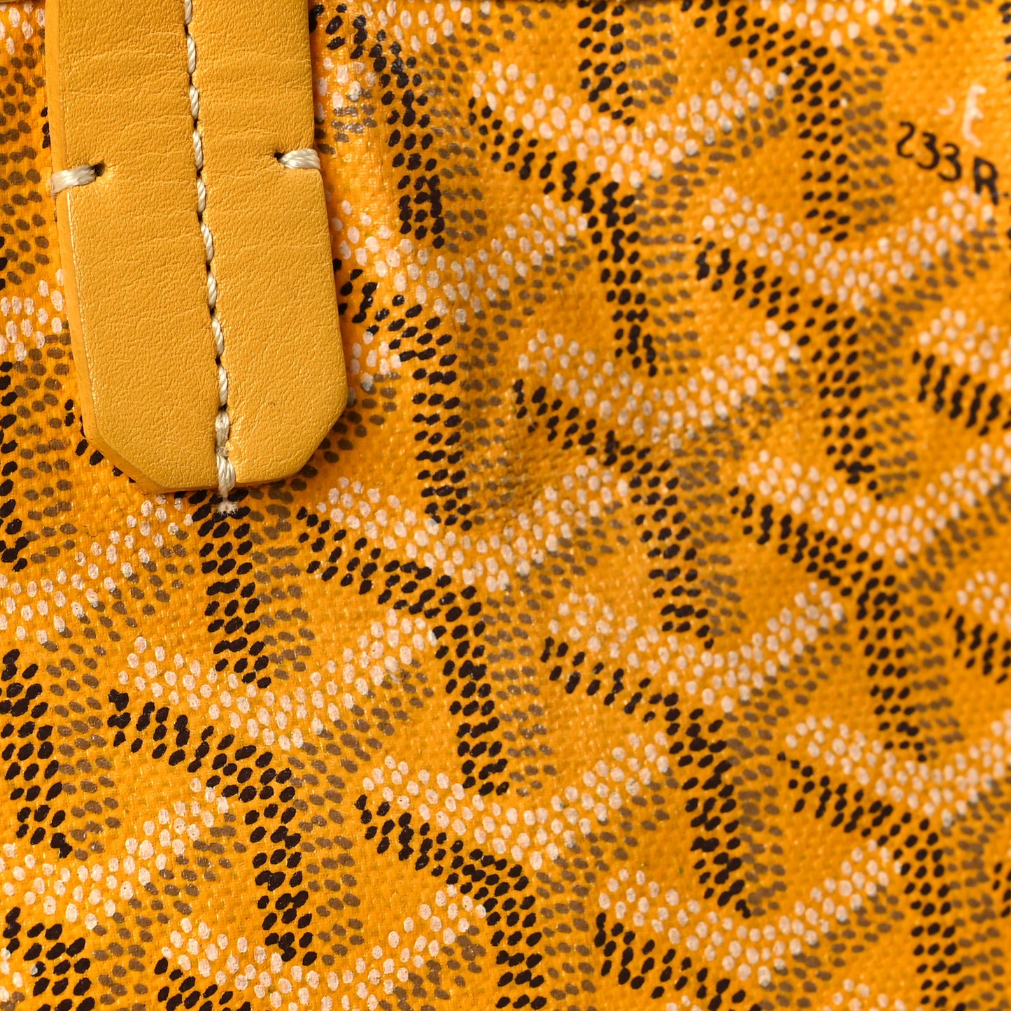 Goyardine Saint Louis PM Yellow